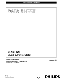 浏览型号74ABT126DB的Datasheet PDF文件第1页