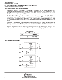 浏览型号74CBT16210CDGVRE4的Datasheet PDF文件第2页