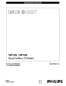 浏览型号74F125的Datasheet PDF文件第1页