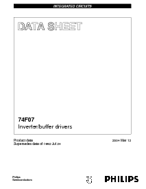 浏览型号74F06的Datasheet PDF文件第1页