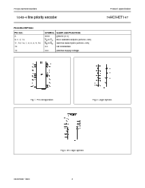 浏览型号74HC147N的Datasheet PDF文件第3页