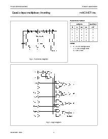 浏览型号74HC158D的Datasheet PDF文件第4页