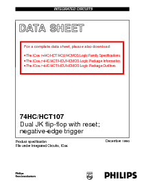 浏览型号74HC107DB的Datasheet PDF文件第1页