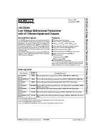 浏览型号74LCX245MSAX的Datasheet PDF文件第1页