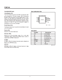 浏览型号X24C44SM的Datasheet PDF文件第2页