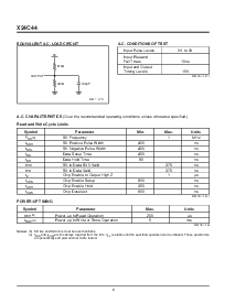 浏览型号X24C44SM的Datasheet PDF文件第8页