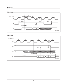 浏览型号X24C44SM的Datasheet PDF文件第9页