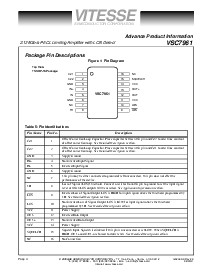 浏览型号VSC7961的Datasheet PDF文件第4页