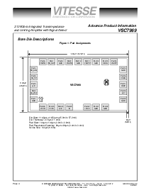 浏览型号VSC7969WD1B的Datasheet PDF文件第4页