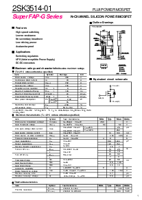 浏览型号2SK3515的Datasheet PDF文件第1页