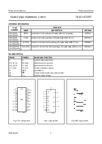浏览型号74HCT257DB的Datasheet PDF文件第3页