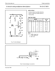 浏览型号74HCT4051PW的Datasheet PDF文件第4页