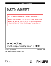 浏览型号74HC253DB的Datasheet PDF文件第1页