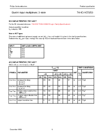 浏览型号74HC253DB的Datasheet PDF文件第6页