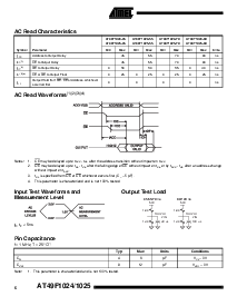 浏览型号AT49F1025-55JC的Datasheet PDF文件第6页