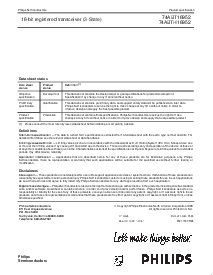 浏览型号74ABTH16952DL的Datasheet PDF文件第12页