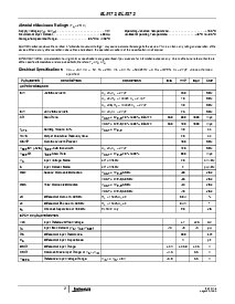 浏览型号EL5172ISZ-T7的Datasheet PDF文件第2页
