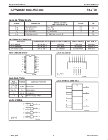 浏览型号74LVT08D的Datasheet PDF文件第2页