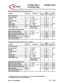 浏览型号IKW03N120H2的Datasheet PDF文件第3页