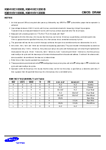 浏览型号KM416C1000B的Datasheet PDF文件第7页