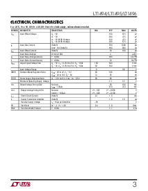 浏览型号LT1495HS8的Datasheet PDF文件第3页