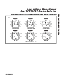 浏览型号MAX4542ESA的Datasheet PDF文件第11页