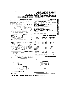 浏览型号MAX755CPA的Datasheet PDF文件第1页