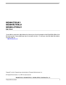 浏览型号MC68HC705KJ1C的Datasheet PDF文件第3页