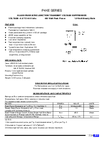 浏览型号P4KE75的Datasheet PDF文件第1页