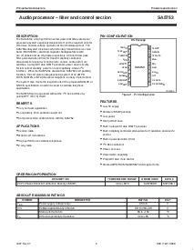 浏览型号SA5753DK的Datasheet PDF文件第2页