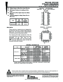 浏览型号SN74LS245DBR的Datasheet PDF文件第1页