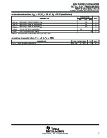 浏览型号SN74AHC245DWR的Datasheet PDF文件第5页