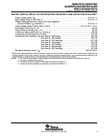 浏览型号SN74LV125APWR的Datasheet PDF文件第3页