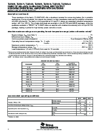 浏览型号TLV2472CDGN的Datasheet PDF文件第4页