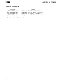 浏览型号UPD754244GS的Datasheet PDF文件第2页