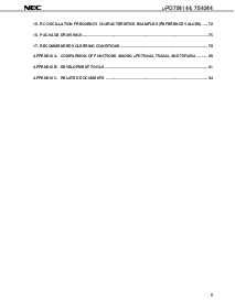 浏览型号UPD754244GS的Datasheet PDF文件第5页