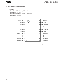 浏览型号UPD754244GS的Datasheet PDF文件第6页