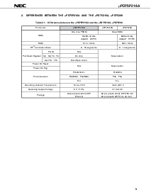 浏览型号UPD75P216ACW的Datasheet PDF文件第9页