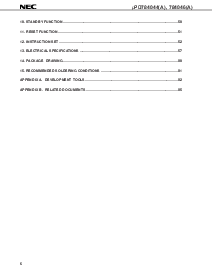 浏览型号UPD784044GC的Datasheet PDF文件第6页