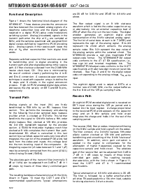 浏览型号MT8965AE的Datasheet PDF文件第4页