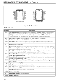 浏览型号MT8965AE的Datasheet PDF文件第2页