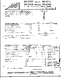 浏览型号2N4058的Datasheet PDF文件第1页