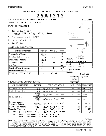 浏览型号2SA1313的Datasheet PDF文件第1页