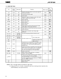 浏览型号UPD75P068CU的Datasheet PDF文件第6页