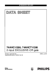 浏览型号74AHCT1G86GV的Datasheet PDF文件第1页