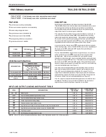 浏览型号74ALS163BD的Datasheet PDF文件第2页