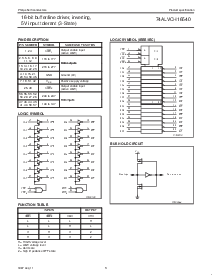 浏览型号74ALVCH16540DL的Datasheet PDF文件第3页