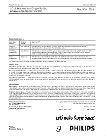 浏览型号74ALVCH16821DGG的Datasheet PDF文件第12页