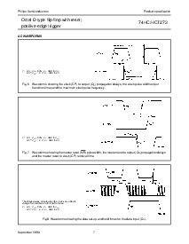 浏览型号74HCT273PW的Datasheet PDF文件第7页