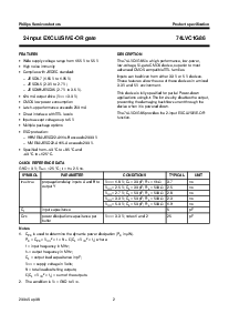 浏览型号74LVC1G86GW的Datasheet PDF文件第2页